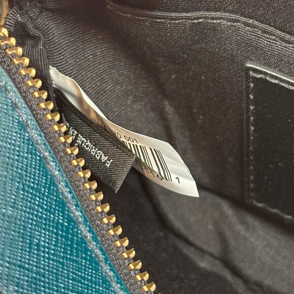 Marc Jacobs The Snapshot Bag Crossbody Black Wine Teal USA Strap - Picture 7 of 10